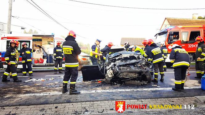 Wypadek w Michałowicach