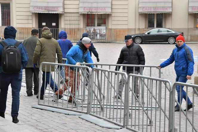 Przygotowania do wizyty Wołodymyra Zełenskiego w Warszawie