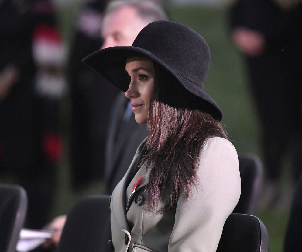 Meghan Markle i książę Harry na mszy