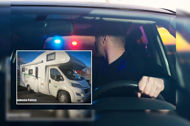 Pościg za złodziejem z Niemiec przerwany przez uszkodzenie auta! Do akcji ruszyli polscy policjanci [ZDJĘCIA]. 