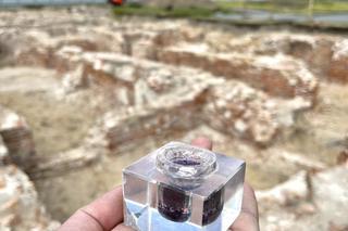 Prace archeologiczne na terenie pałacu Brühla