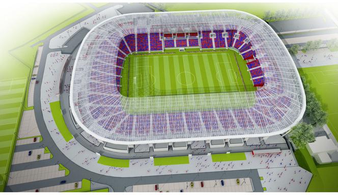 Stadion piłkarski w Szczecinie