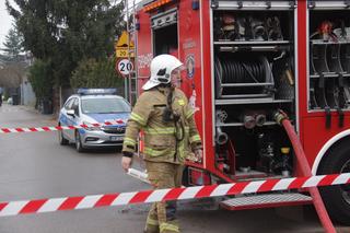 Koparka rozpruła rurę z gazem. Wielka ewakuacja mieszkańców w Raszynie