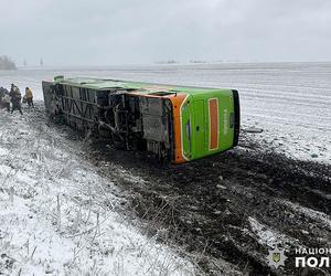 Wypadek autokaru z Warszawy na Ukrainie. Policja podała wstrząsające szczegóły