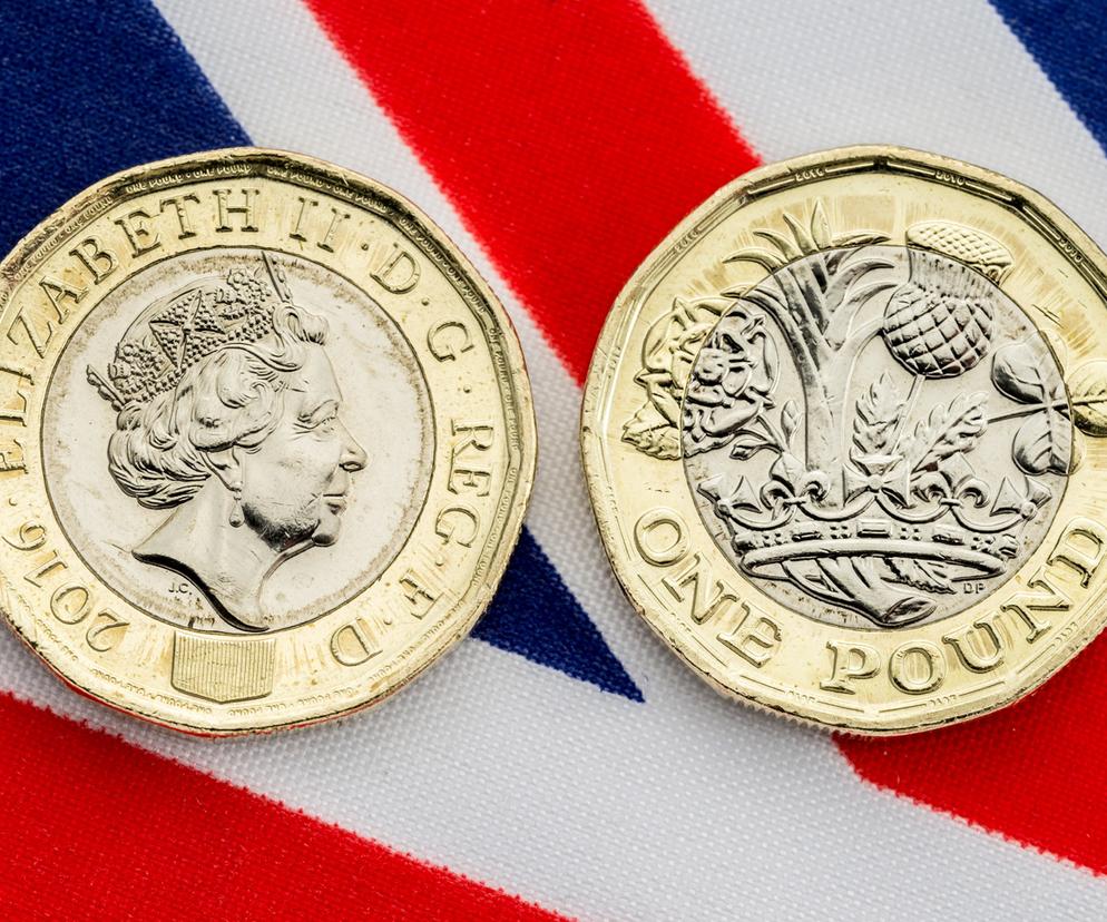 Królowa Elżbieta II, brytyjska waluta
