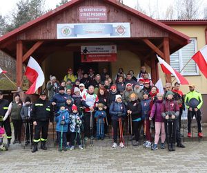 Poszli dla Niepodległej. W Krasnobrodzie odbył się IV. Rajd Nordic Walking