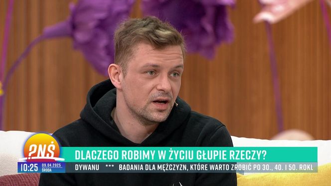 Gwiazdor "Barw szczęścia" zdjął spodnie w "Pytaniu na śniadanie"