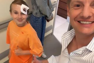 M jak miłość nowy sezon na planie. Misiek (Aleksander Bożyk), Franka (Dominika Kachlik), Paweł (Rafał Mroczek)