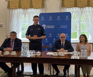 Policja zacieśnia współpracę z Uniwersytetem w Siedlcach
