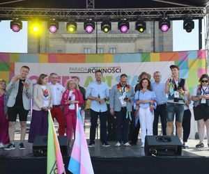 Parada Równości z politykami.