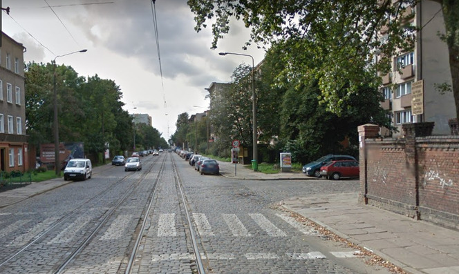 Ulica Potulicka w Szczecinie przed przebudową