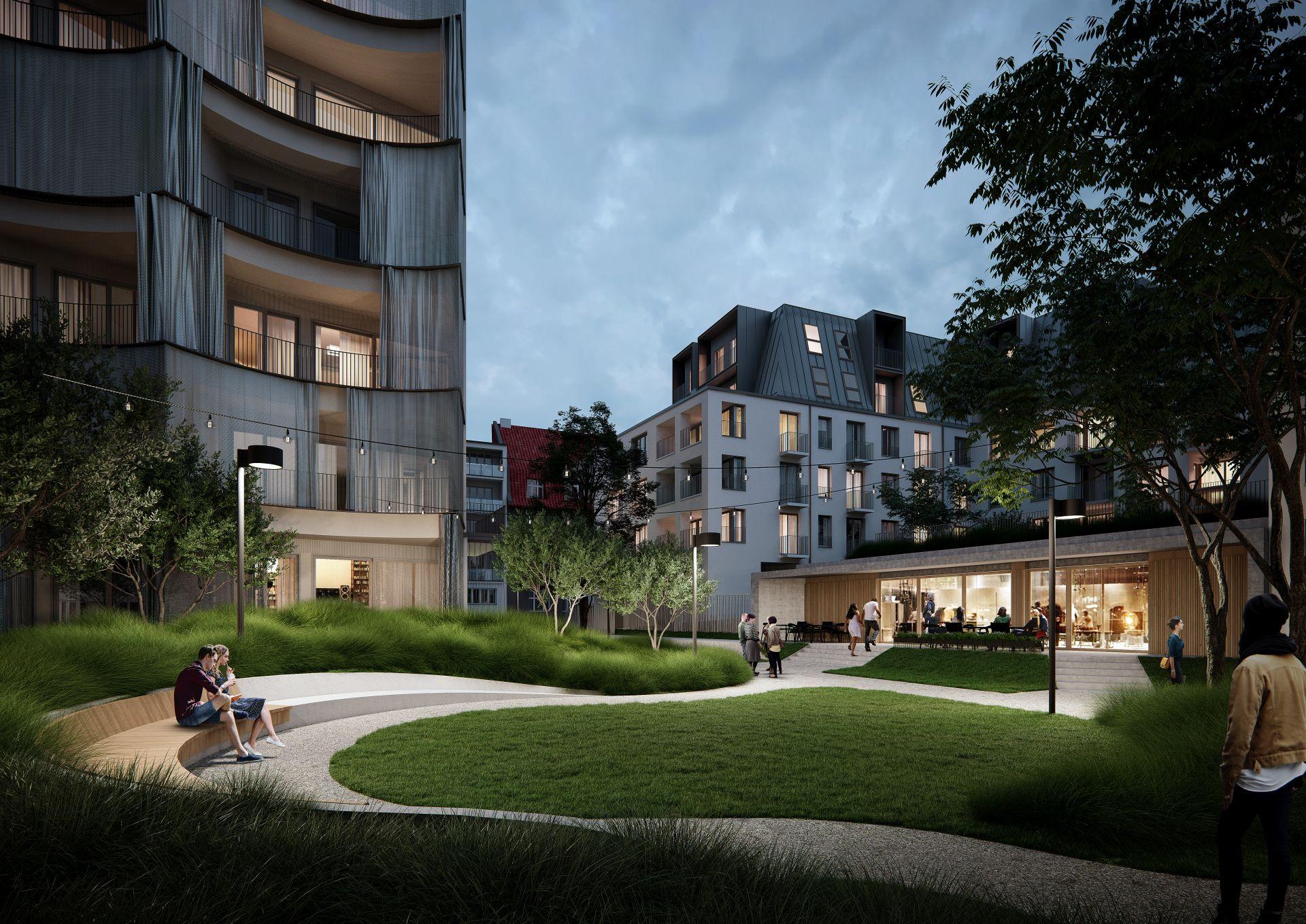 Perfumiarnia w Poznaniu: zespół mieszkaniowy projektu Jemsów