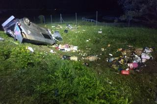 Rzezawa. Wypadek na autostradzie A4. 13 osób rannych