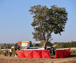 Wypadek Busa z Dziećmi w Miejscowości Lechów 