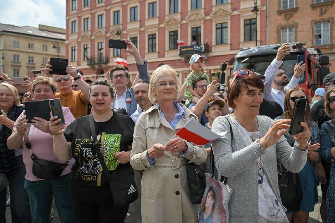 Uroczystości na pl. Zamkowym w Warszawie (3.05.2025)