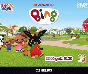 Przygody króliczka Bing i Strażaka Sama w ramach cyklu „Filmowe Poranki” w Heliosie