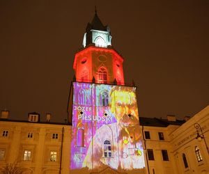 „Ojcowie Niepodległej” – wyjątkowy mapping na Wieży Trynitarskiej w Lublinie przed 11 listopada