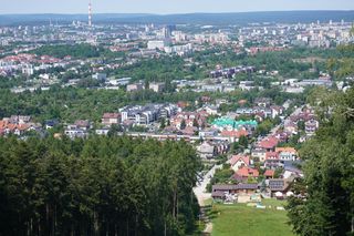 Widok na Kielce z Telegrafu