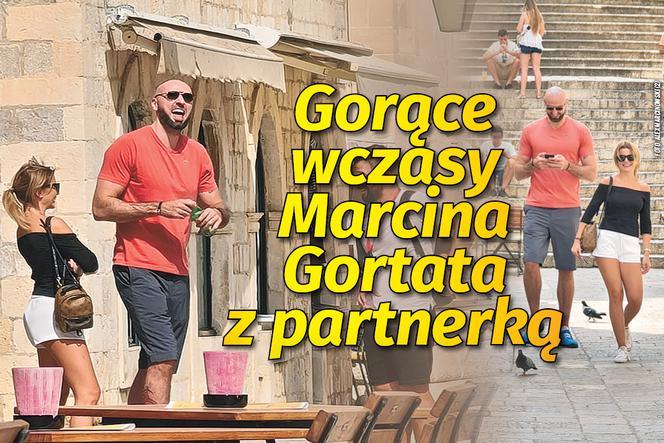 Gorące wczasy Marcina Gortata z partnerką w Dubrowniku [ZDJĘCIA]