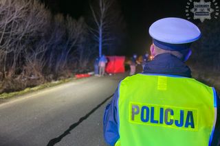 Zendek. Śmiertelny wypadek na ul. Górnej. Nie żyje potrącony 28-latek [ZDJĘCIA].