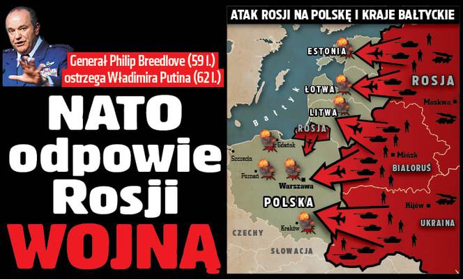 NATO odpowie Rosji wojną