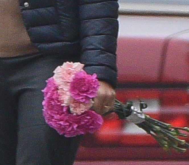 Anna Mucha kupiła kwiaty