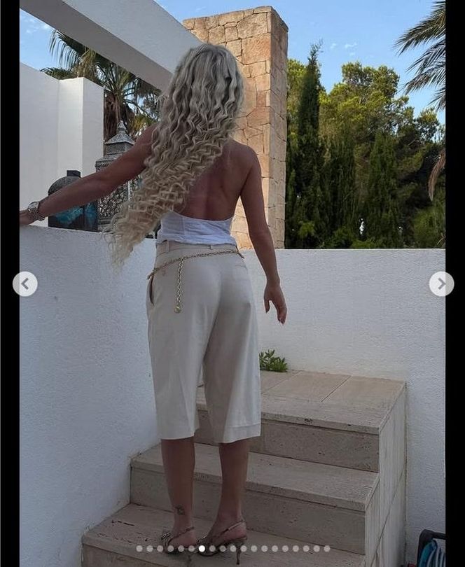 Alisha Lehmann na Ibizie