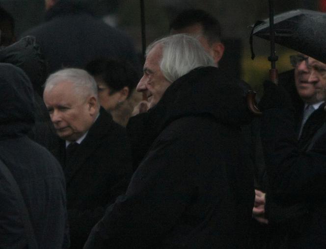 Jarosław Kaczyński na obchodach miesięcznicy smoleńskiej