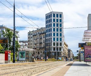 Dawny „szkieletor” przy placu Politechniki 4 w Warszawie