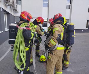 Powiatowe ćwiczenia strażackie w szpitalu wojewódzkim w Siedlcach