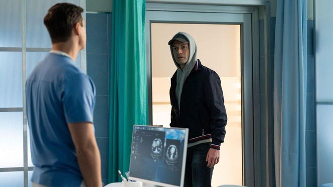 Na dobre i na złe odc. 960. Krzysztof Radwan (Mateusz Damięcki), Mario (Marcin Korcz)