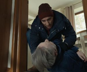 Barwy szczęścia, odcinek 3178. Tomasz (Jakub Sokołowski), Henryk (Zbigniew Suszyński)