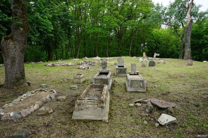 Dbają o cmentarz mennonicki sprzed potopu szwedzkiego  w kujawsko-pomorskiej wsi, która "istnieje tylko z nazwy"