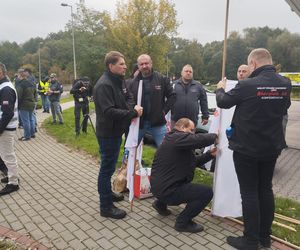 Wielka blokada Jastrzębia-Zdroju. Protest górników i hutników. Miasto stoi