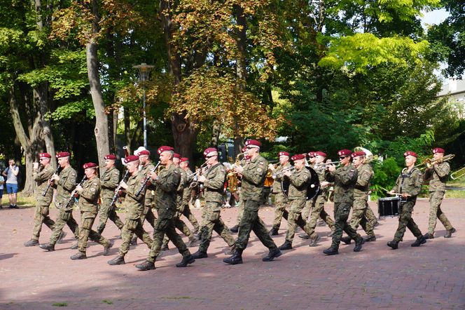 MSPO 2025. Parada Orkiestry Wojskowej w Kielcach