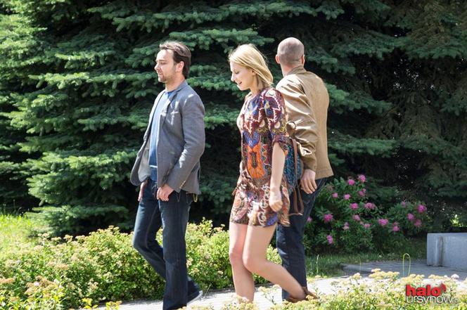 Blondynka 3 sezon. Sylwia Kubus (Joanna Moro), Kris (Mariusz Ostrowski)