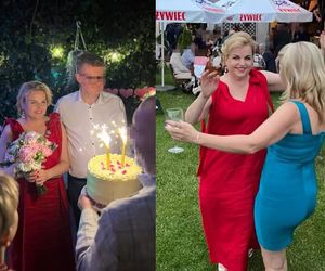 Dwa torty i dwie kreacje. Tak wyglądaly kulisy wesela Bosackiej