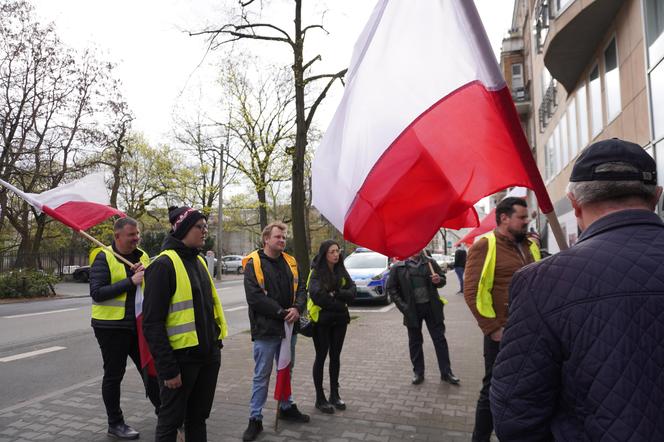 Protest rolników w Poznaniu 04.04.2024