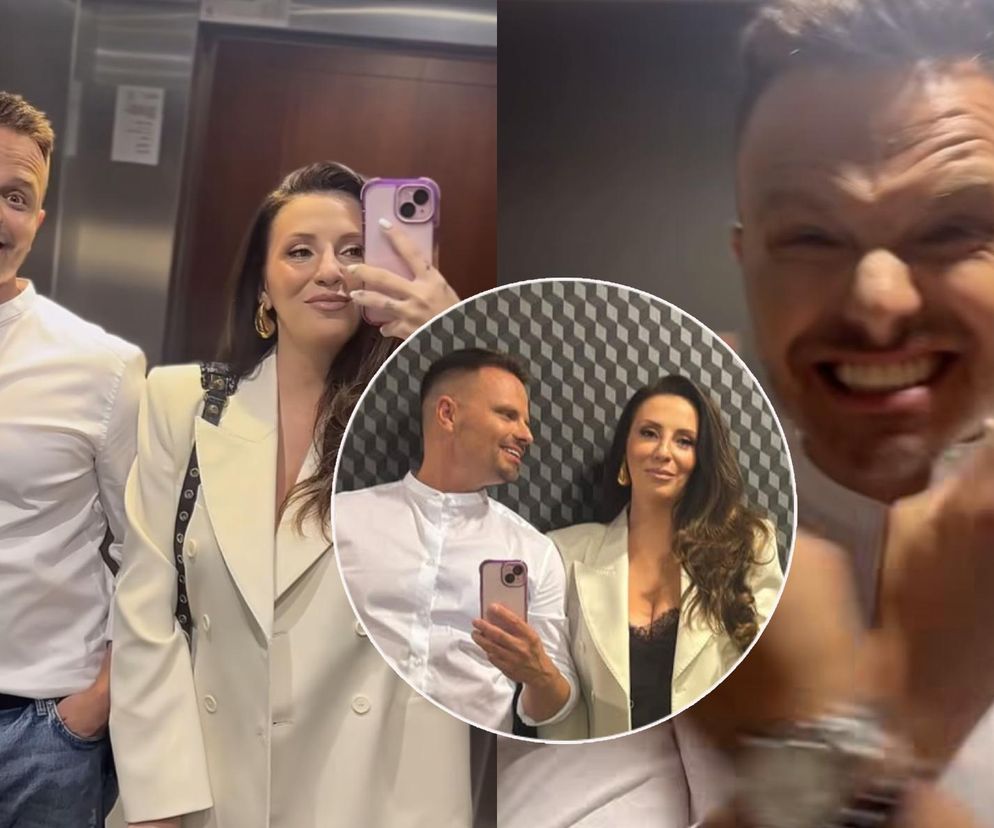 Marcin Hakiel i Dominika Serowska tworzą uroczą parę