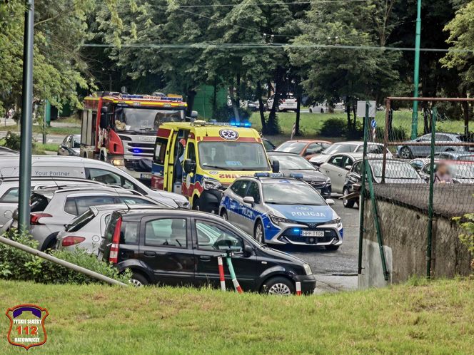 Tragiczny upadek z wysokości w Tychach. Nie żyje mężczyzna