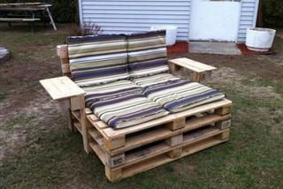 meble, meble z palet, palety