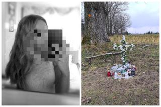 Tutaj zginęła 16-letnia Paulinka. Obok krzyża w Makowisku wciąż leżą odłamki szkła z auta [WIDEO, ZDJĘCIA] 