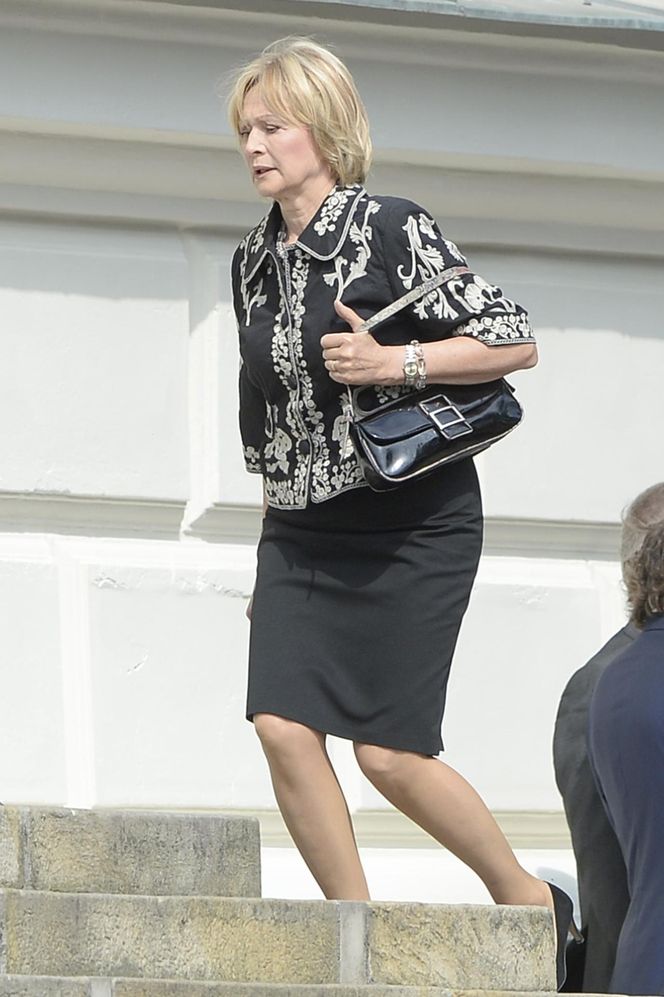 Gwiazdy pożegnały Jana Kulczyka: Grażyna Barszczewska 