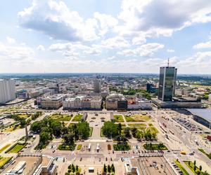 Okolice dworca Warszawa Śródmieście i Dworca Centralnego w 2023 r.