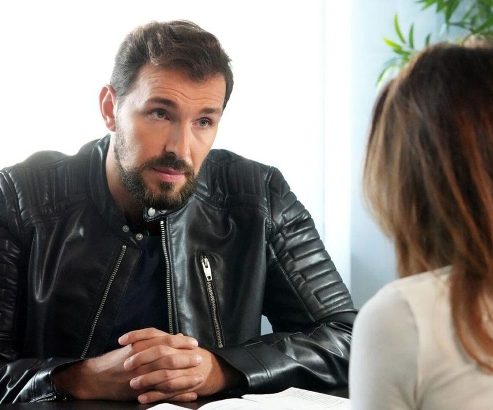 	Barwy szczęścia odc. 3104. Kasia (Katarzyna Glinka), Marcin Kodur (Oskar Stoczyński) 