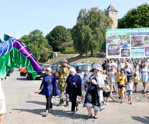 Parada smoków w Będzinie 