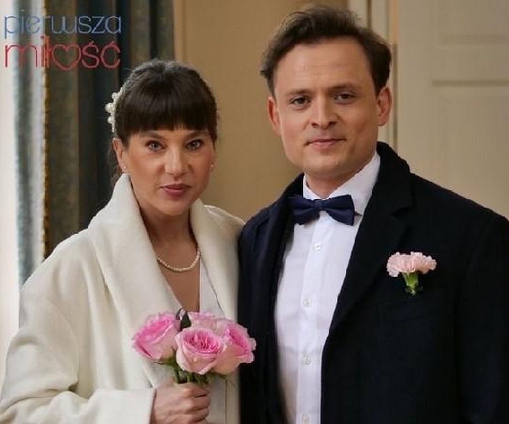 Barwy szczęścia. Lucyna (Delfina Wilkońska), Maurycy (Dawid Dziarkowski)