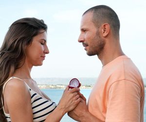 Barwy szczęścia odc. 3146. Franek (Mateusz Banasiuk), Regina (Kamila Kamińska) 