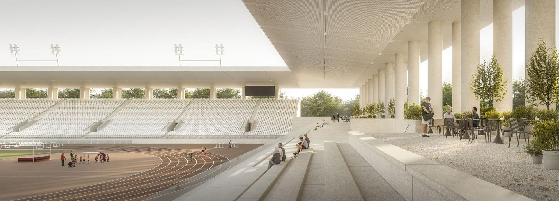 Hala sportowa i główny stadion warszawskiej Skry