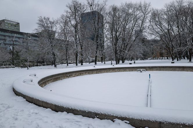 Stolica pod śniegiem 